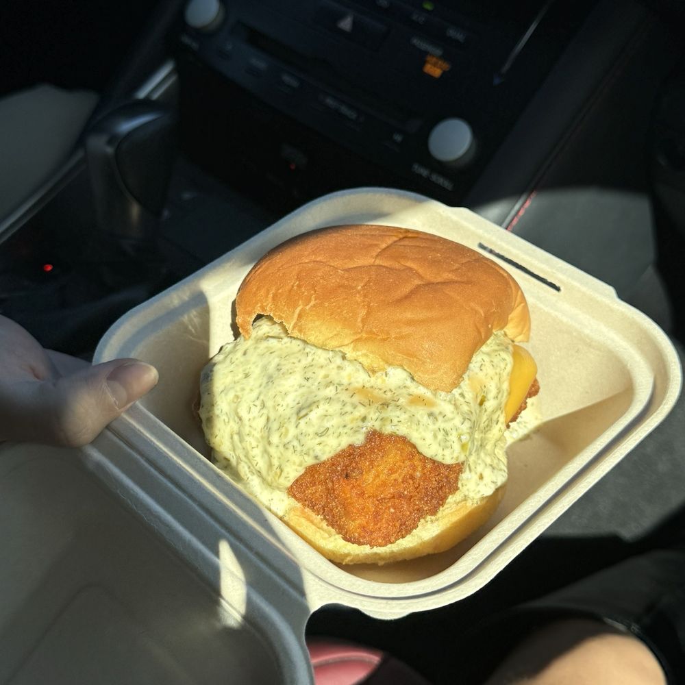 Daybird - Hot Cod Sando (fish sandwich) - Chicken Shop Near Me - Los Angeles, California