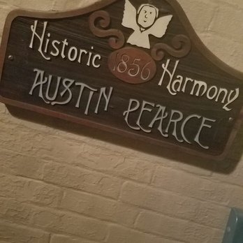 Harmony Inn - Sign on front porch - American Near Me - Harmony, Pennsylvania