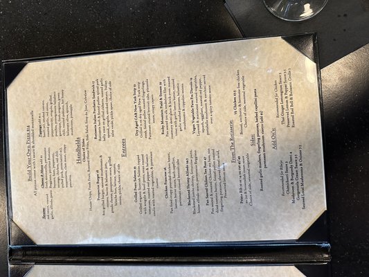 Menu photo 2 Prospector Durango, CO Menu photo 2 Prospector Durango, CO