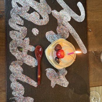 wa’z - Cool birthday dessert! - Japanese Near Me - Seattle, Washington
