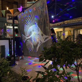 Down the Hatch Maui - The DJ and dance floor - Seafood Near Me - Lahaina, Hawaii