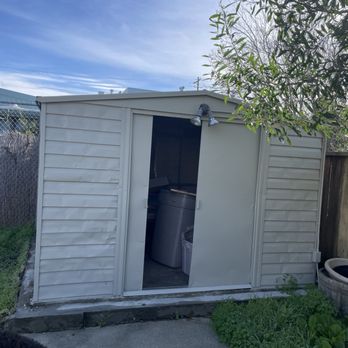 Ontopjunk - The rusted shed before - Junk Removal & Hauling Near Me - San Rafael, California