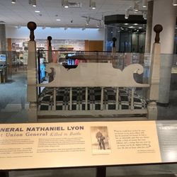 Wilson’s Creek National Battlefield - Exhibits inside the visitor's center