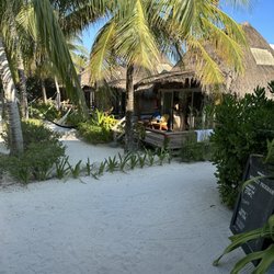 Hotel Villa Pescadores - View from check in to our hut #15