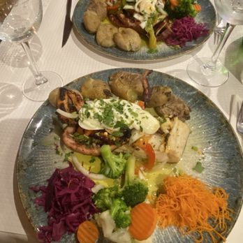 A Gina - Octopus + cod on both dishes. Very affordable for a large portion - Portuguese Near Me - Lisbon, 11