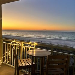 Pelican Isle Condominiums - Sunset from the balcony