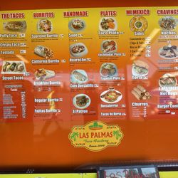 Las Palmas Taco Factory - Menu 10/23