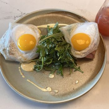 OEB Breakfast Co. - Yaletown - Classic Benny with duck eggs - Breakfast & Brunch Near Me - Vancouver, British Columbia OEB Breakfast Co. - Yaletown - Classic Benny with duck eggs - Breakfast & Brunch Near Me - Vancouver, British Columbia