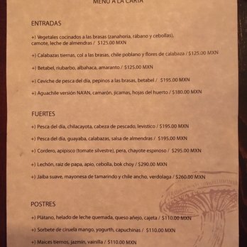 Na'an Cocina Estacional - Menu - Mexican Near Me - San Andrés Cholula, PUE