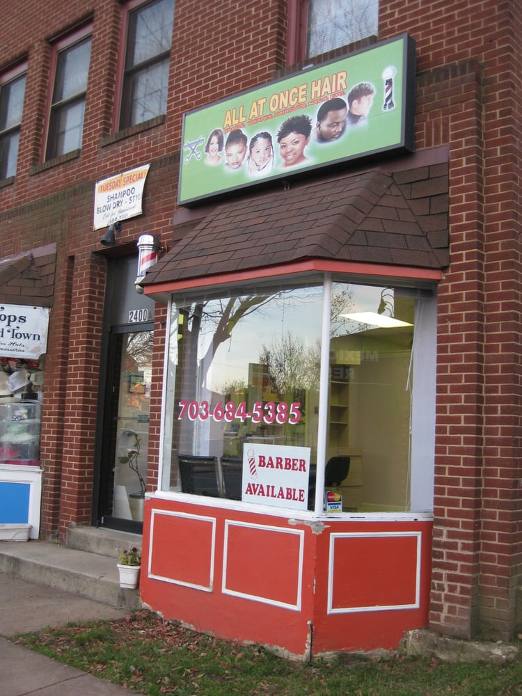 ALL AT ONCE BEAUTY SALON 2400 Mount Vernon Ave, Alexandria, Virginia Hair Salons Phone