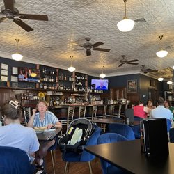New interior with bar