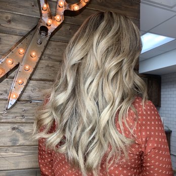 Shabby Dryer - blonde bayalage on dark hair with ash tones - Hair Stylists Near Me - Monrovia, California Shabby Dryer - blonde bayalage on dark hair with ash tones - Hair Stylists Near Me - Monrovia, California