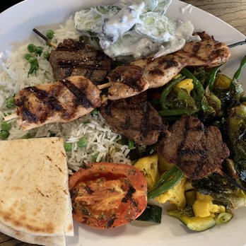 Local Table - Local's Kabob Plate - Mediterranean Near Me - Katy, Texas Local Table - Local's Kabob Plate - Mediterranean Near Me - Katy, Texas