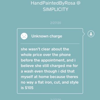 Something Black Made - screenshots of the reviews i gave them through email - Hair Salons Near Me - Camarillo, California