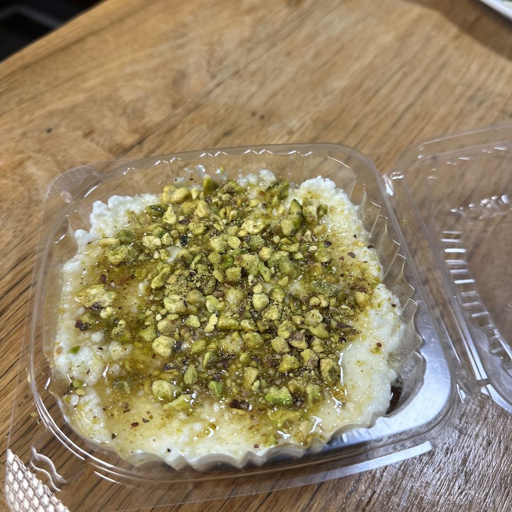 Lily's Mediterranean Fresh Grill - Grandmas authentic Pistachio dessert - Mediterranean Near Me - Indialantic, Florida