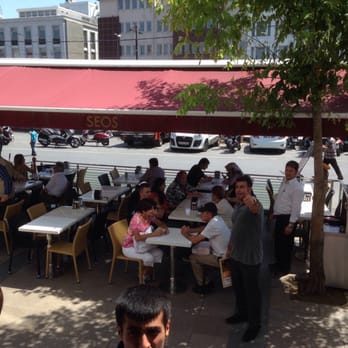 Seos Cafe Restaurant - Sidewalk seating - Turkish Near Me - Istanbul, 34