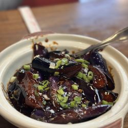JW China Wok - Eggplant with hot garlic sauce