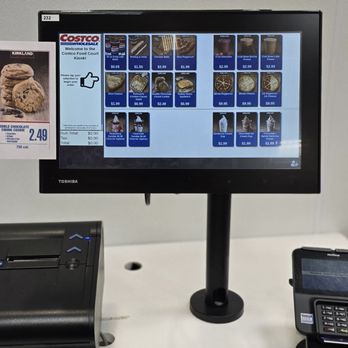 Costco Wholesale - ordering kiosk - Gas Stations Near Me - Eureka, California