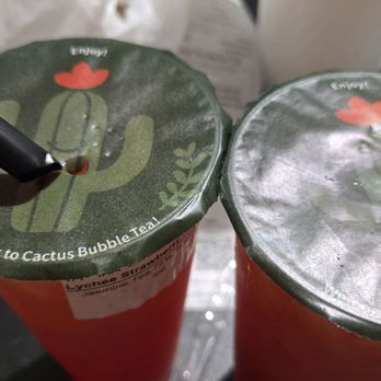 Cactus Bubble Tea - You can see how many efforts I took on both. - Bubble Tea Near Me - Las Vegas, Nevada Cactus Bubble Tea - You can see how many efforts I took on both. - Bubble Tea Near Me - Las Vegas, Nevada
