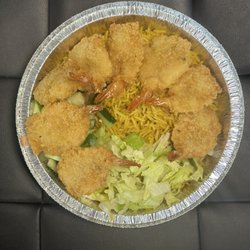 Halal Boyz - Shrimps over rice