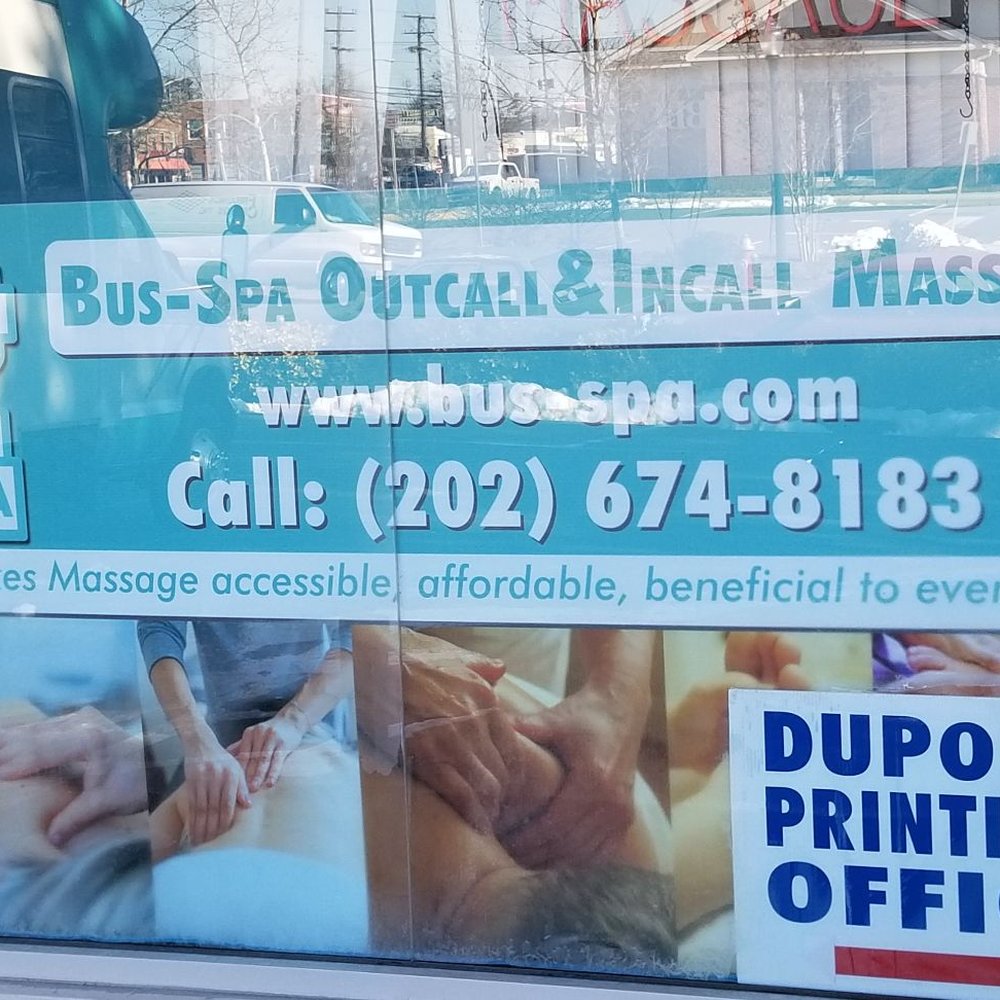 Bus-Spa - "Hey, I just met you and this is crazy But here's my number, so call me maybe." - Massage Therapy Near Me - Falls Church, Virginia