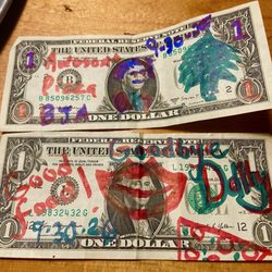 Sawmill Saloon - Pro tip. Deface that government property. They bring you markers to enhance yo dolla.