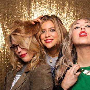 DASO PHOTO BOOTH - DASO Photo Booth, gold photo booth backdrop at the Blonde Leopard Hair Salon holiday party in Austin, TX. - Photo Booth Rentals Near Me DASO PHOTO BOOTH - DASO Photo Booth, gold photo booth backdrop at the Blonde Leopard Hair Salon holiday party in Austin, TX. - Photo Booth Rentals Near Me