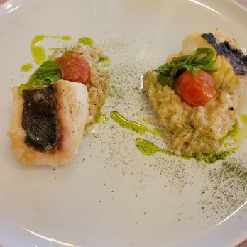 Blu Restaurant - Sole.  With risotto. - Mexican Near Me - Cabo San Lucas, BCS