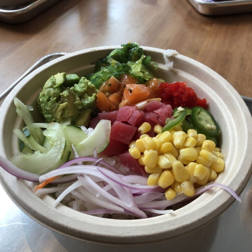Poke Hut - Tuna and salmon poke bowl - Poke Near Me - Cincinnati, Ohio Poke Hut - Tuna and salmon poke bowl - Poke Near Me - Cincinnati, Ohio
