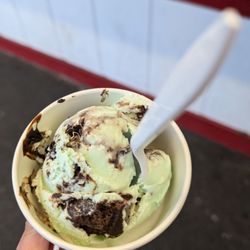 Honey Hut Ice Cream - Emerald Trail - monthly flavor