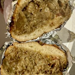 Wize Guys Beefs - Jerk chicken sandwich