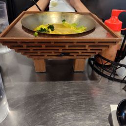 The burner for our curry hot pot