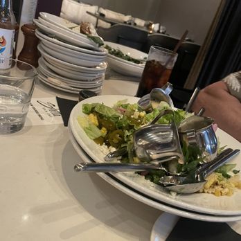 Stella San Jac - We had to bus our own tables. It was not busy. We were one of the only tables in there. - New American Near Me - Austin, Texas
