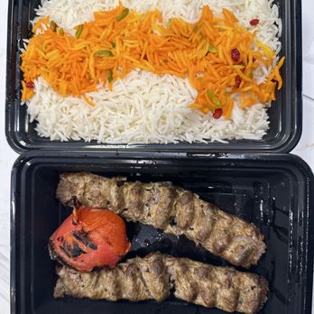3 Chefs Persian - Shish beef Kabab with Persian Basmati Rice Bowl - Persian/Iranian Near Me - Aurora, Illinois