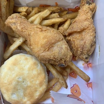 Popeyes Louisiana Kitchen - 2 piece meal w/ fries and a biscuit - Fast Food Near Me - Wayne, New Jersey Popeyes Louisiana Kitchen - 2 piece meal w/ fries and a biscuit - Fast Food Near Me - Wayne, New Jersey