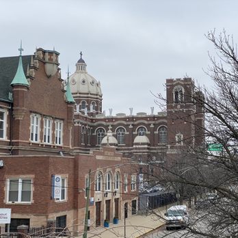 The 606 - Bloomingdale Trail - St Mary's a gorgeous Catholic Church - Parks Near Me - Chicago, Illinois