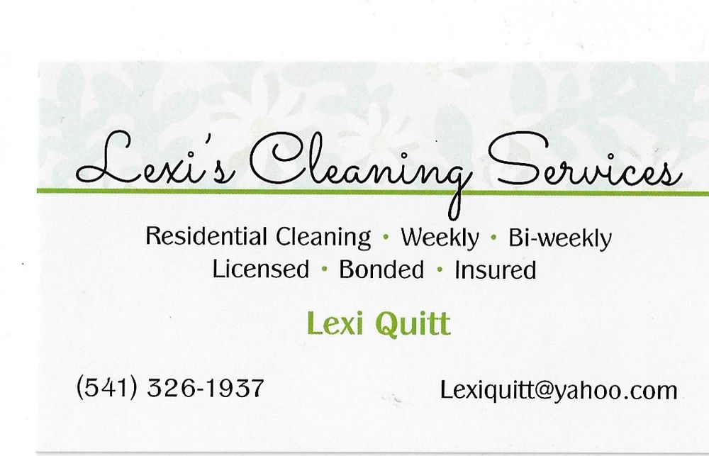 LEXI’S CLEANING SERVICE Updated April 2024 Request a Quote