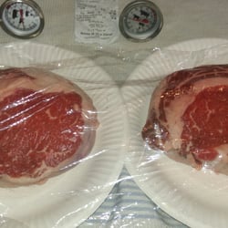 Fleischermeister Rolf Brandes - US Rip Eye Steak je ca 600g