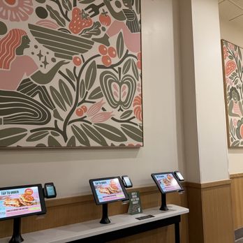 Panera Bread - Interior, kiosks - Salad Near Me - Los Angeles, California