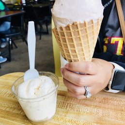 Masapan and nuez and ferrero rocher in a cone Masapan and nuez and ferrero rocher in a cone