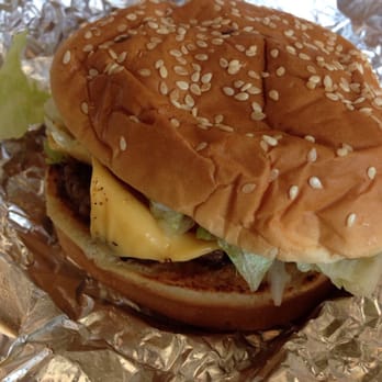 Five Guys - litter cheeseburger - Burgers Near Me - Federal Way, Washington