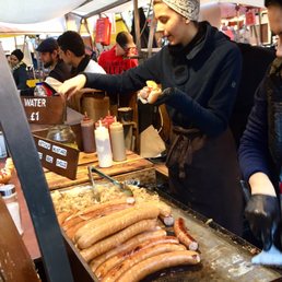 Giant hot dog