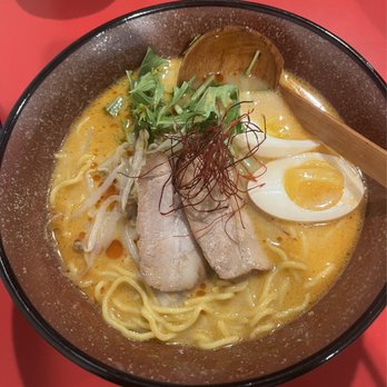 Gyoza Studio Kubota - Red Chicken Paitan Ramen - Japanese Near Me - Honolulu, Hawaii