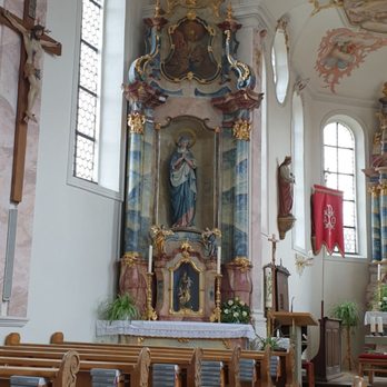 St. Mauritius - Nebenaltar - Landmarks & Historical Buildings Near Me - Weißenhorn, BY