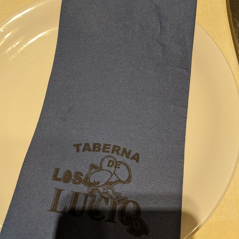 Los Huevos de Lucio - Menu front - Spanish Near Me - Madrid, M