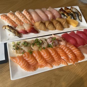 X-Fish - Beautiful Nigiri Sushi - 1st round - Sushi Bars Near Me - Brea, California X-Fish - Beautiful Nigiri Sushi - 1st round - Sushi Bars Near Me - Brea, California