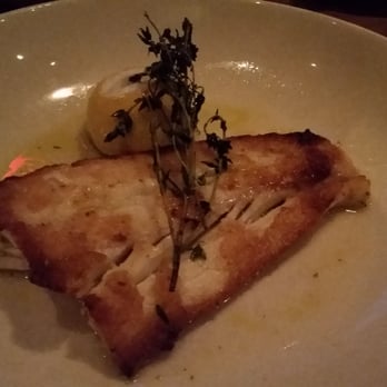 The Optimist - Halibut pan fried simply dressed with thyme and lemon - Seafood Near Me - Atlanta, Georgia