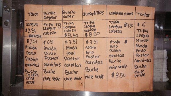 Menu photo 1 Deliciosos Tacos Castroville, CA Menu photo 1 Deliciosos Tacos Castroville, CA