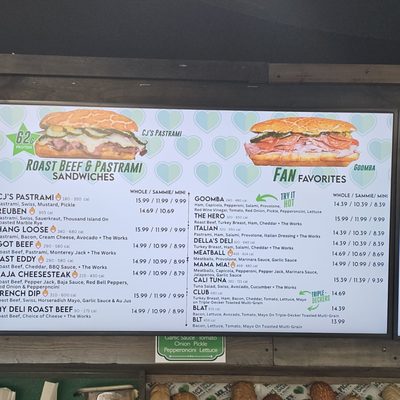Menu photo 2 Mr. Pickle's Sandwich Shop Folsom, CA