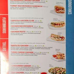 Tropical Smoothie Cafe - Tropical Smoothie Menu 2/4